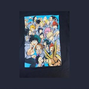 Black Anime Tee